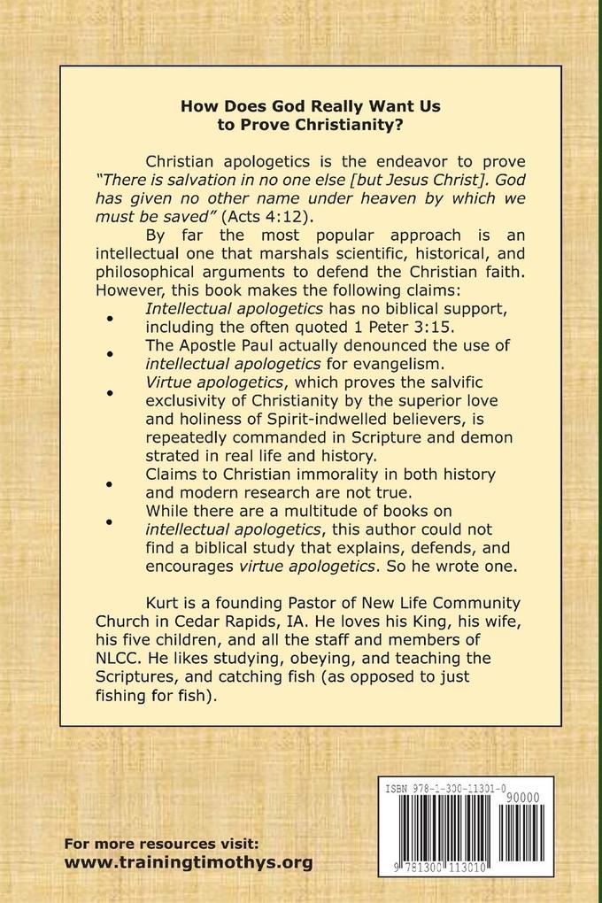 Weitere Ansicht: Book 5 Apologetics PB | Kurt Jurgensmeier