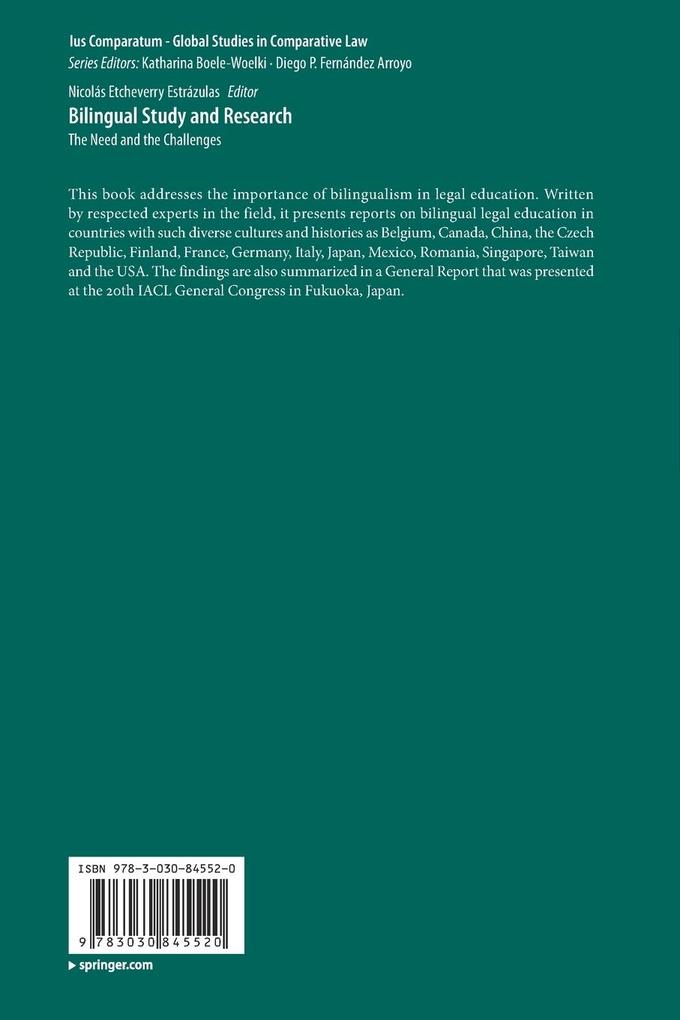 Weitere Ansicht: Bilingual Study and Research