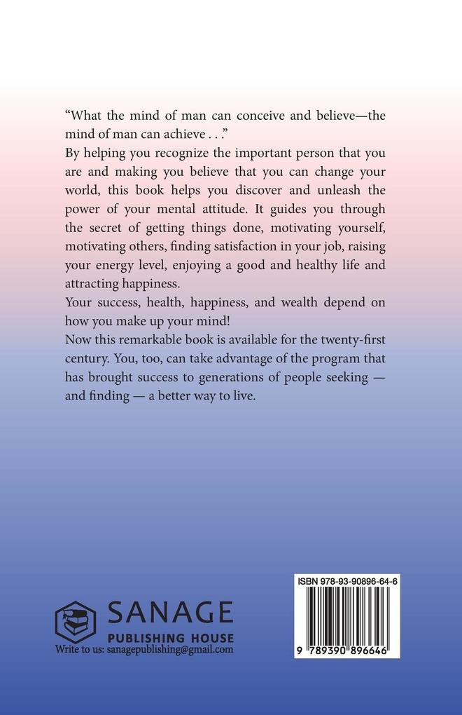 Weitere Ansicht: Success Through a Positive Mental Attitude | Napoleon Hill