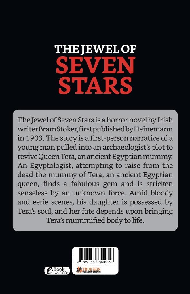Weitere Ansicht: The Jewel of Seven Stars | Bram Stoker