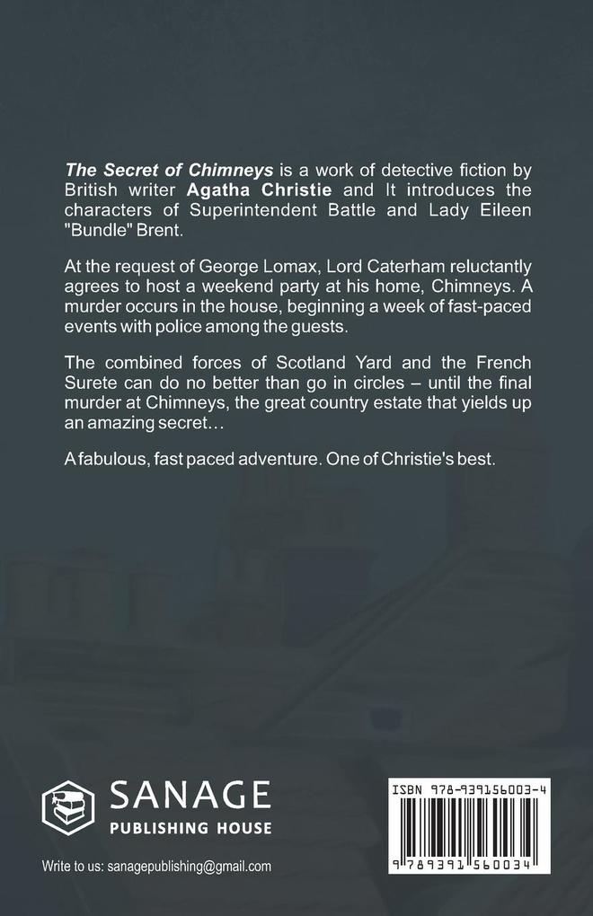 Weitere Ansicht: The Secret of Chimneys | Agatha Christie