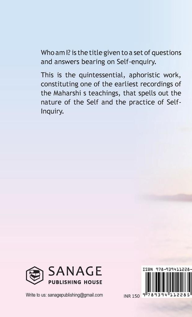 Weitere Ansicht: Who Am I? | Shri Ramana Maharshi