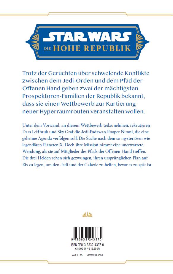Weitere Ansicht: Star Wars Jugendroman: Die Hohe Republik - Auf der Suche nach Planet X | Tessa Gratton, Tobias Toneguzzo