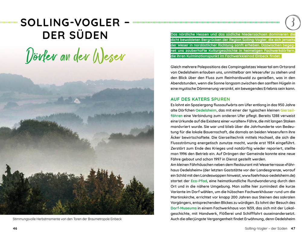 Weitere Ansicht: Wochenend & Wohnmobil Kleine Auszeiten im Weserbergland | Udo Haafke