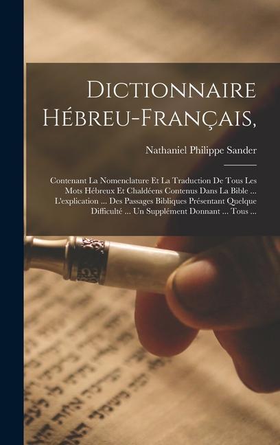 Produktbild: Dictionnaire Hébreu-Français, | Nathaniel Philippe Sander