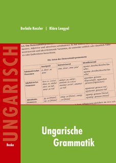 Produktbild: Ungarische Grammatik | Borbála Keszler, Klára Lengyel