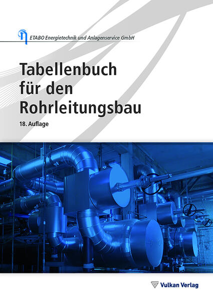 Produktbild: Tabellenbuch für den Rohrleitungsbau