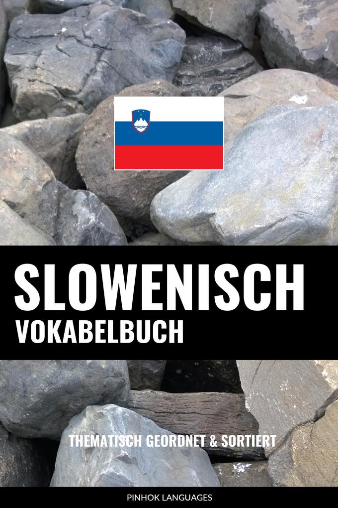 Produktbild: Slowenisch Vokabelbuch | Pinhok Languages