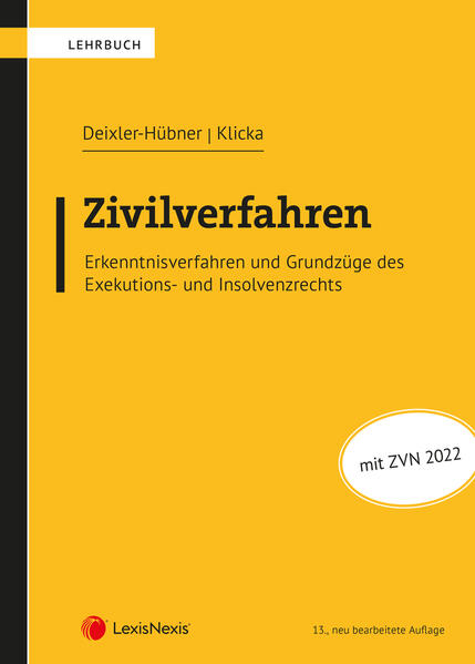 Produktbild: Zivilverfahren | Astrid Deixler-Hübner, Thomas Klicka