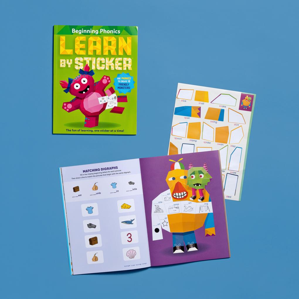 Weitere Ansicht: Learn by Sticker: Beginning Phonics