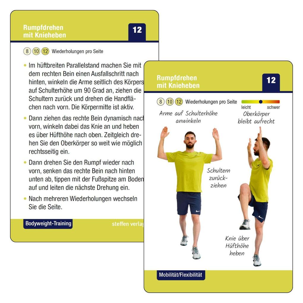 Weitere Ansicht: Trainingskarten Bodyweight-Training | Ronald Thomschke