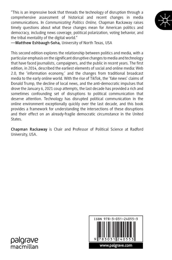 Weitere Ansicht: Communicating Politics Online | Chapman Rackaway
