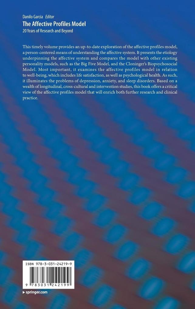 Weitere Ansicht: The Affective Profiles Model