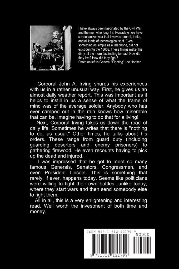 Weitere Ansicht: 1863 Civil War Diary | John A. Irving, John H. Atkins