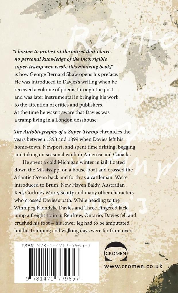 Weitere Ansicht: The Autobiography of a Super-Tramp | W H Davies