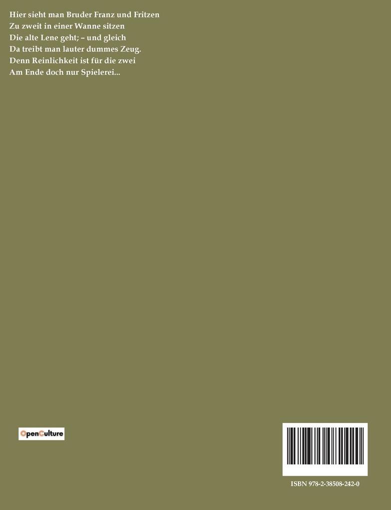 Weitere Ansicht: Das Bad am Samstagabend | Wilhelm Busch