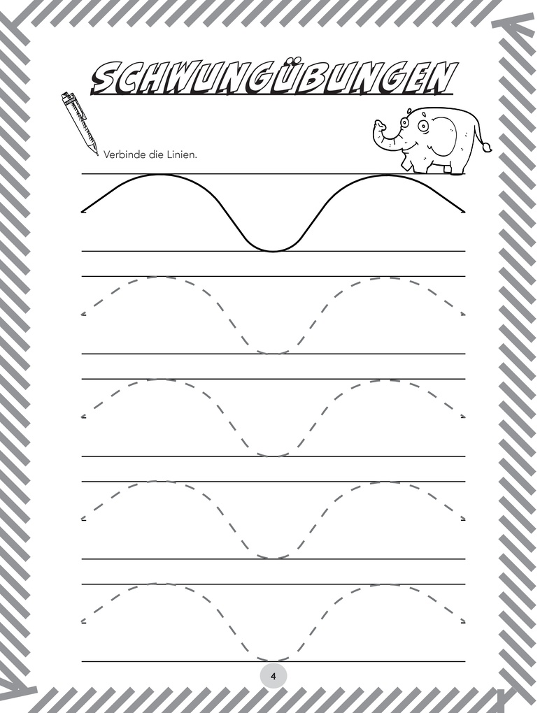 Weitere Ansicht: Vorschule Übungsheft für Jungen - 6 in 1 XXL Edition | Amanda Piniecka