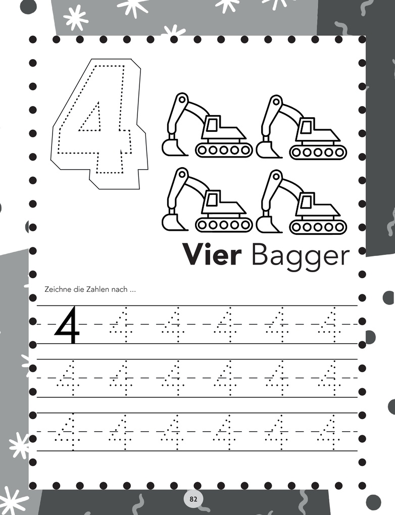 Weitere Ansicht: Vorschule Übungsheft für Jungen - 6 in 1 XXL Edition | Amanda Piniecka