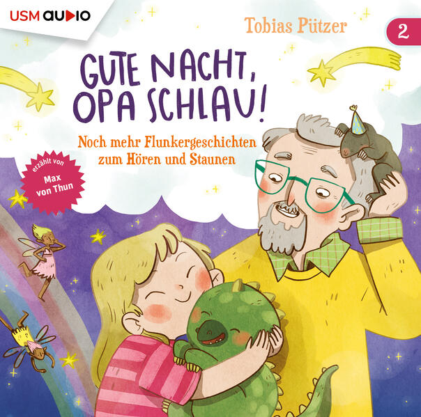 Produktbild: Gute Nacht, Opa Schlau! (Teil 2), 1 Audio-CD | Tobias Pützer