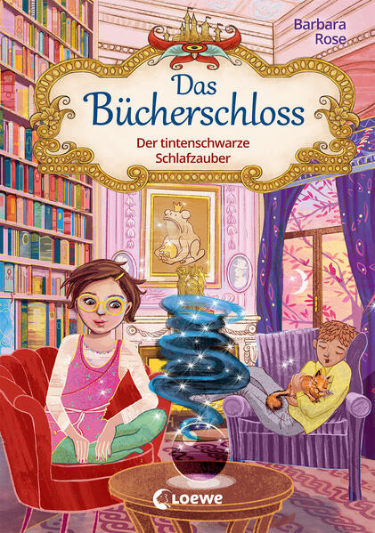 Produktbild: Das Bücherschloss (Band 5) - Der tintenschwarze Schlafzauber | Barbara Rose