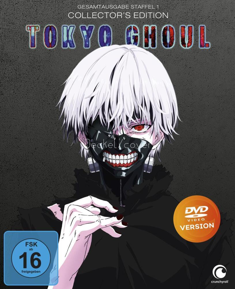 Produktbild: Tokyo Ghoul - Gesamtausgabe. Staffel.1, 1 DVD | Shuhei Morita