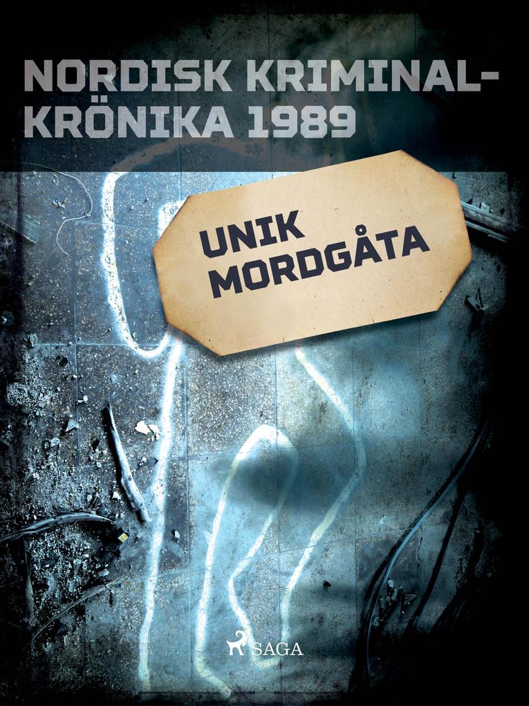 Produktbild: Unik mordgåta