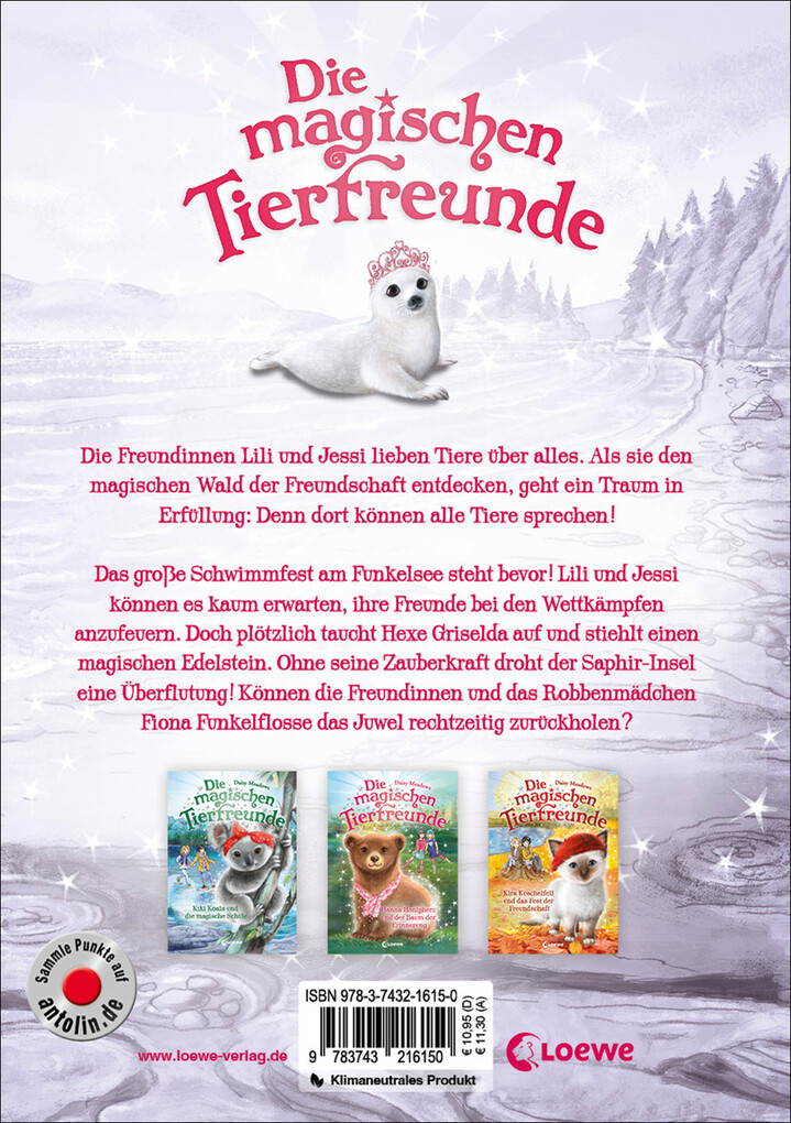 Weitere Ansicht: Die magischen Tierfreunde (Band 20) - Fiona Funkelflosse und das verschwundene Juwel | Daisy Meadows