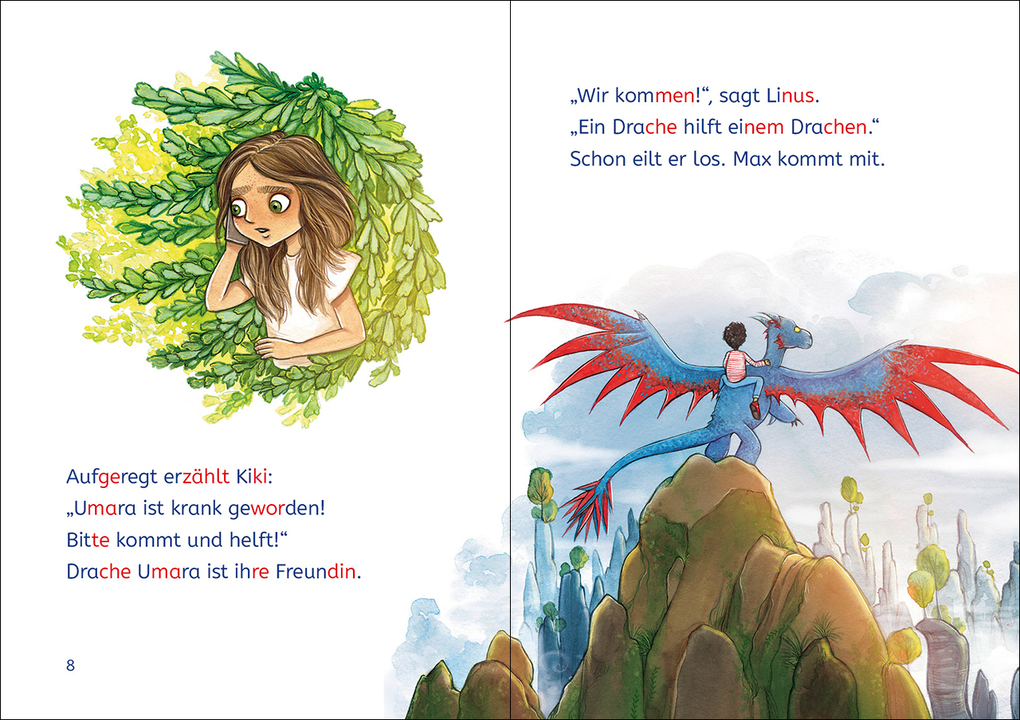 Weitere Ansicht: Leselöwen 1. Klasse - Notfall im Drachenpark | Stütze & Vorbach