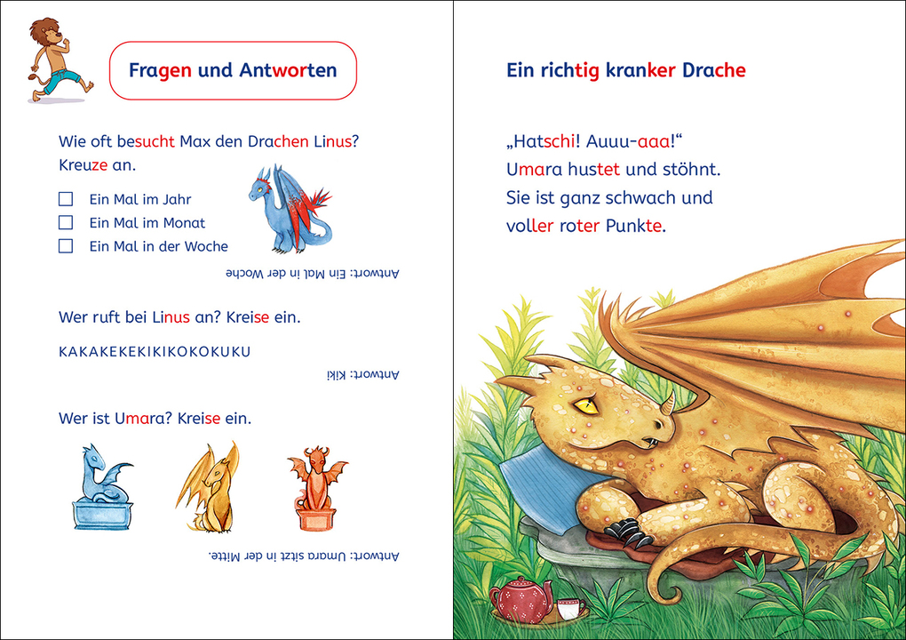 Weitere Ansicht: Leselöwen 1. Klasse - Notfall im Drachenpark | Stütze & Vorbach