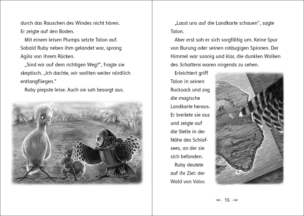Weitere Ansicht: Der letzte Feuerfalke und das Schattenland (Band 5) | Katrina Charman