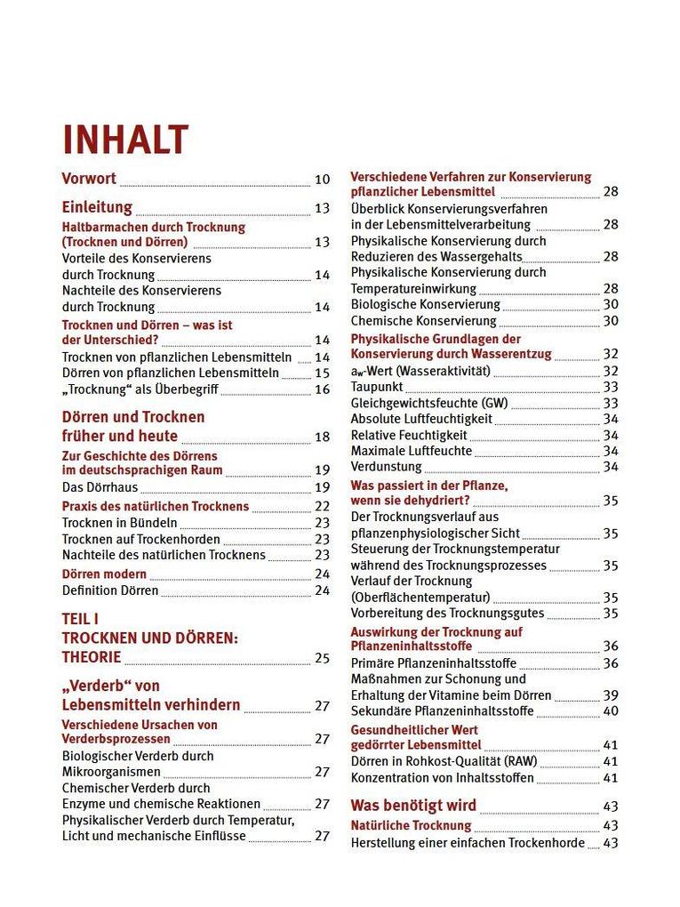 Weitere Ansicht: Dörren & Trocknen | Wolfgang Zemanek