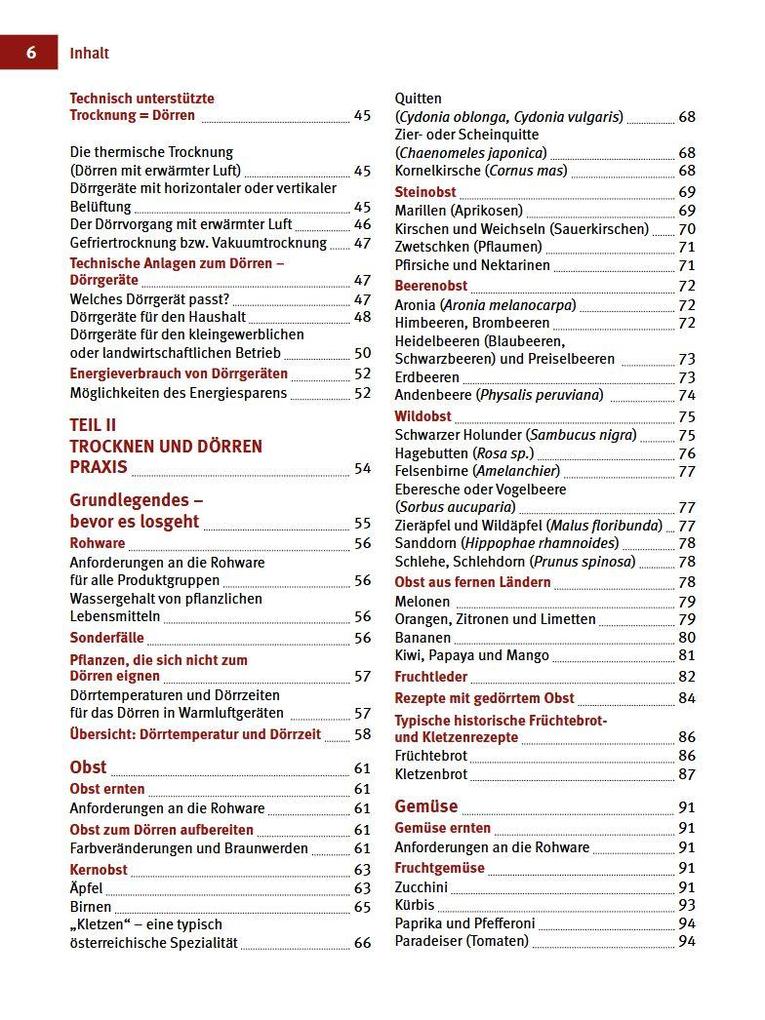 Weitere Ansicht: Dörren & Trocknen | Wolfgang Zemanek