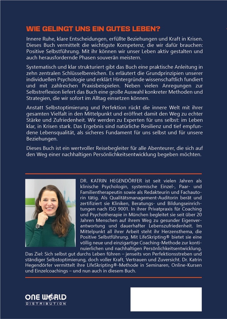 Weitere Ansicht: Positive Selbstführung | Dr. Katrin Hegendörfer