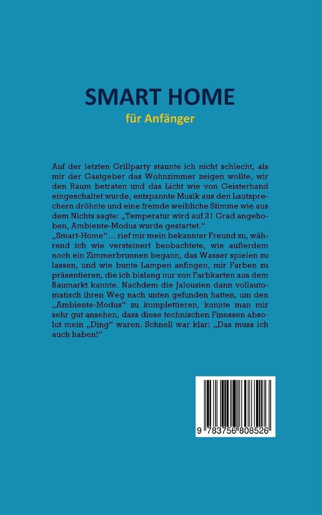 Weitere Ansicht: Smart Home für Anfänger | Cornelius Perlich