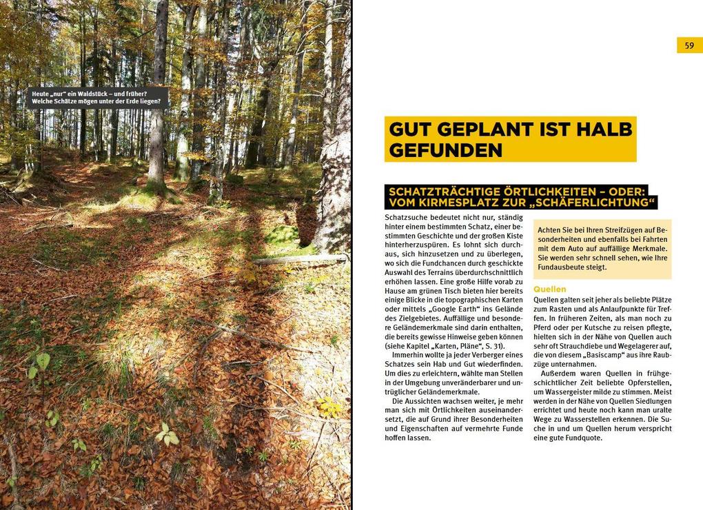 Weitere Ansicht: Handbuch für Schatzsucher | Reinhold Ostler, Cornelia Ostler