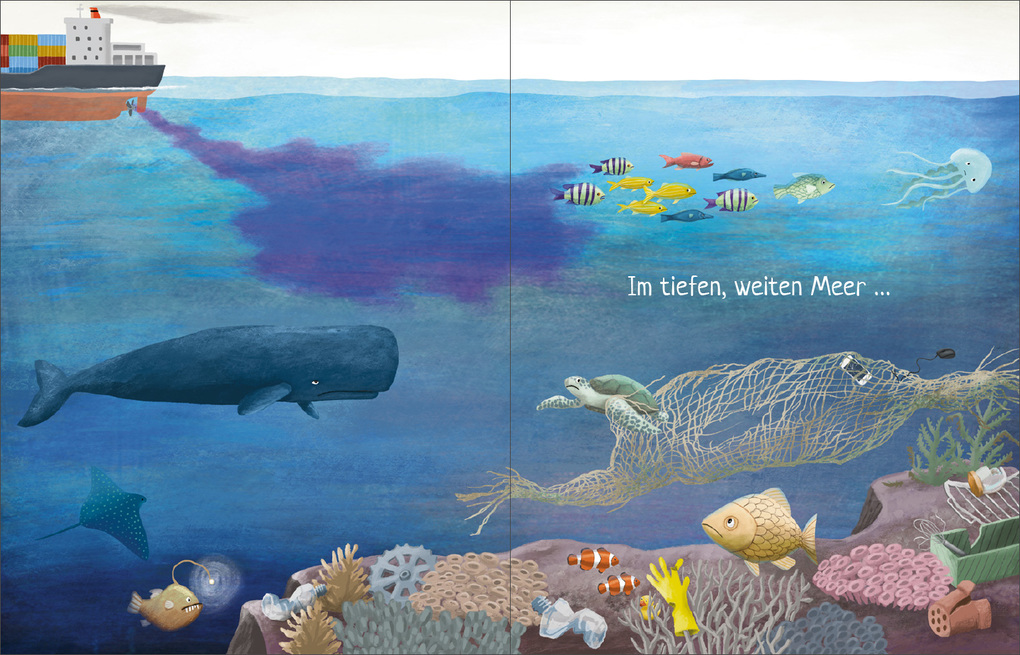 Weitere Ansicht: Im tiefen, weiten Meer | Henrike Lippa