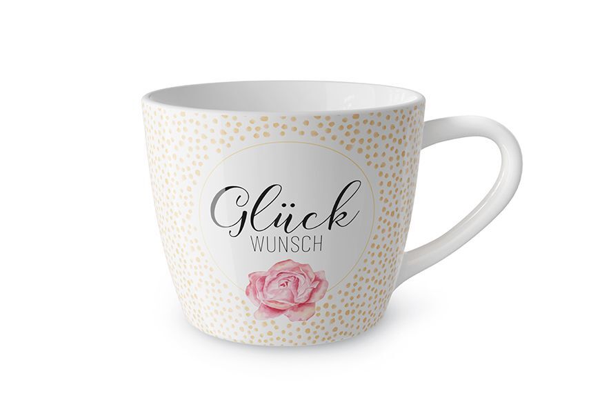 Produktbild: Maxibecher 400ml Glückwunsch