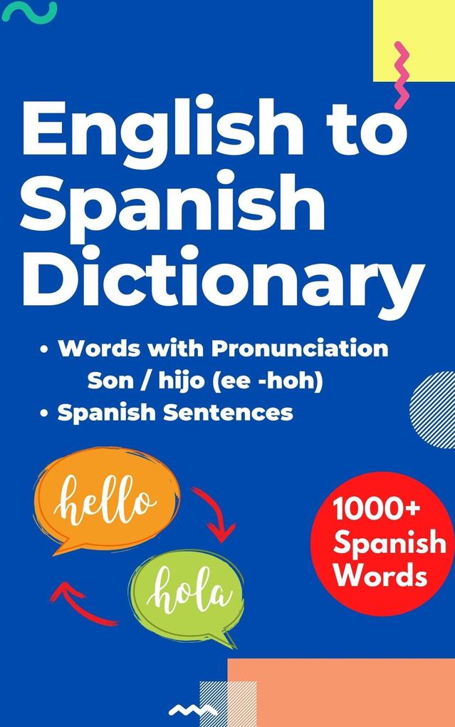Produktbild: English to Spanish Dictionary (Words Without Borders: Bilingual Dictionary Series) | Magic Windows