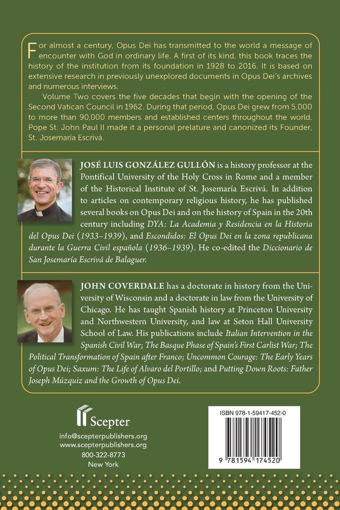Weitere Ansicht: Opus Dei | José Luis González Gullón, John Coverdale