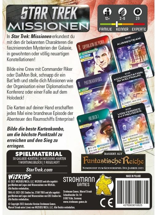 Weitere Ansicht: Strohmann Games - Star Trek - Missionen | Bruce Glassco