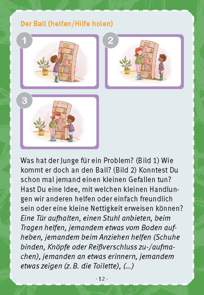 Weitere Ansicht: Trösten, teilen, helfen. Bildergeschichten zu Empathie und Mitgefühl | Angela Gully