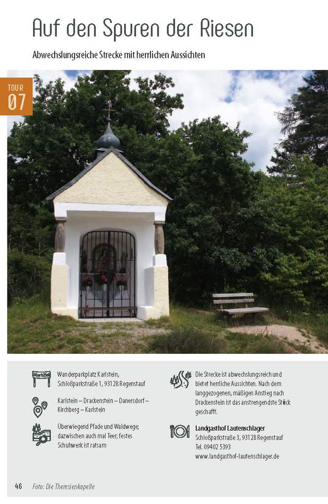 Weitere Ansicht: Genusswandern Regental | Gerhard Besenhard