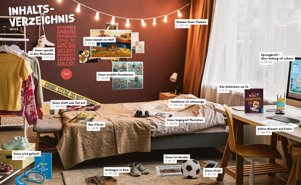 Weitere Ansicht: Das Mega-Buch. Bibelgeschichten. Das Neue Testament. Ein Mitmach-Buch mit Spielen und Rätseln zur Bibel inkl. Sticker. Geschichten von Jesus und seinen Jüngern: Für Kinder ab 8 Jahre