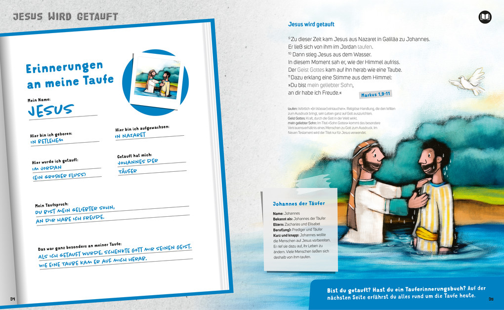 Weitere Ansicht: Das Mega-Buch. Bibelgeschichten. Das Neue Testament. Ein Mitmach-Buch mit Spielen und Rätseln zur Bibel inkl. Sticker. Geschichten von Jesus und seinen Jüngern: Für Kinder ab 8 Jahre