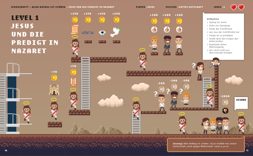 Weitere Ansicht: Das Mega-Buch. Bibelgeschichten. Das Neue Testament. Ein Mitmach-Buch mit Spielen und Rätseln zur Bibel inkl. Sticker. Geschichten von Jesus und seinen Jüngern: Für Kinder ab 8 Jahre