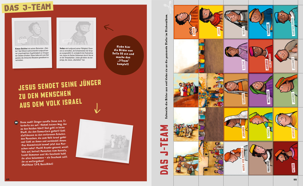 Weitere Ansicht: Das Mega-Buch. Bibelgeschichten. Das Neue Testament. Ein Mitmach-Buch mit Spielen und Rätseln zur Bibel inkl. Sticker. Geschichten von Jesus und seinen Jüngern: Für Kinder ab 8 Jahre