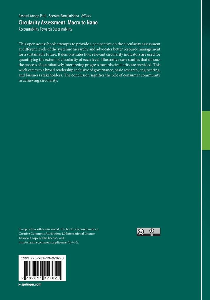 Weitere Ansicht: Circularity Assessment: Macro to Nano