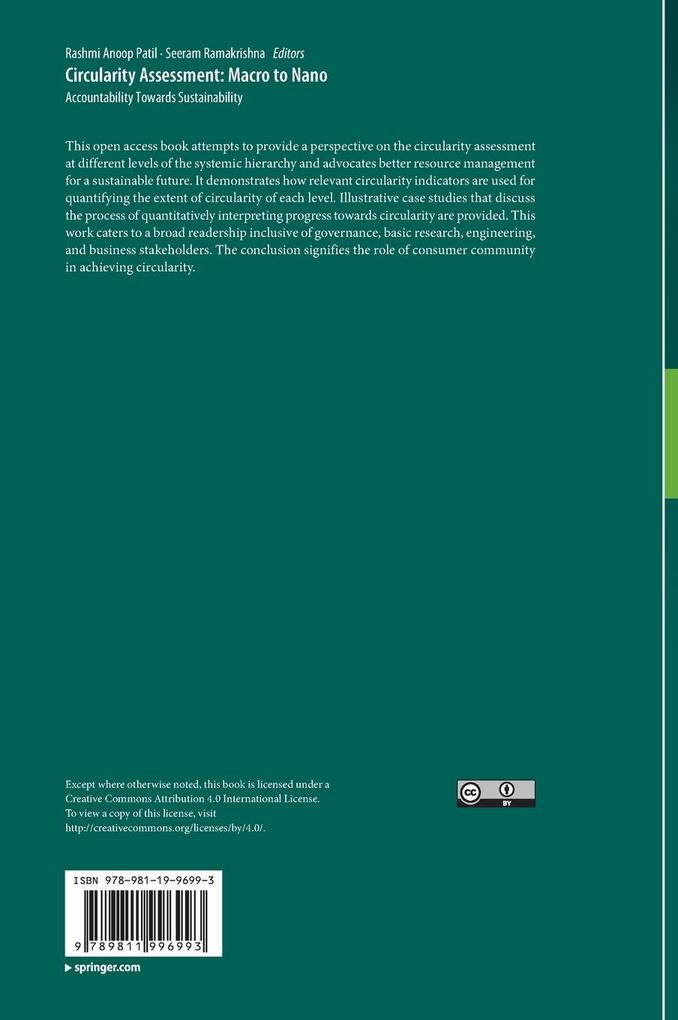 Weitere Ansicht: Circularity Assessment: Macro to Nano