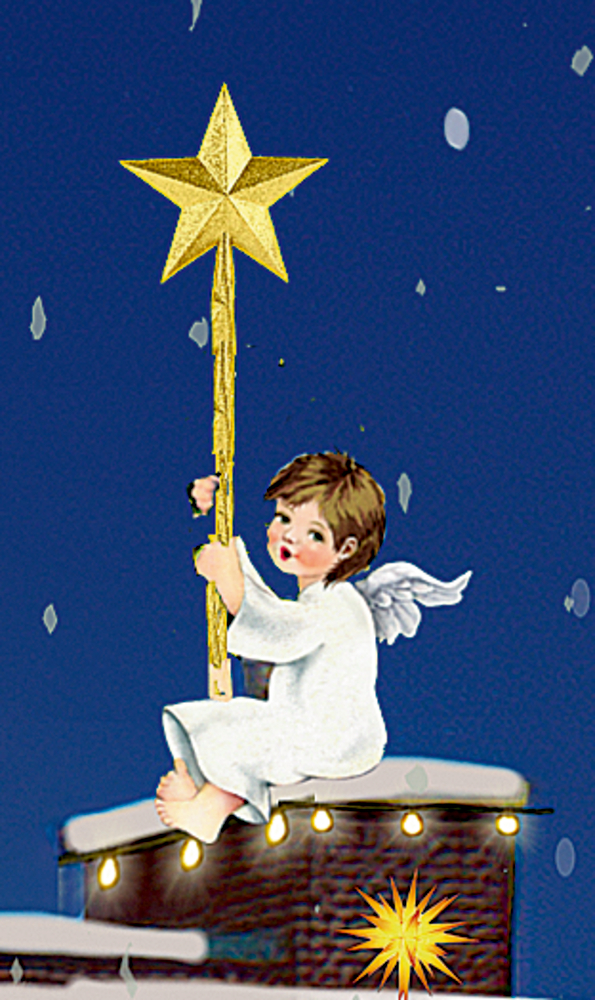 Weitere Ansicht: Coppenrath - Edition Barbara Behr - Willkommen im Weihnachtshaus, Wand-Adventskalender