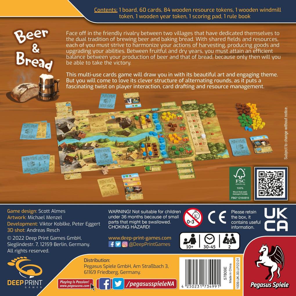 Weitere Ansicht: Beer & Bread (English Edition) (Deep Print Games)